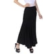 thumbnail image 1 of Vestido de Mujer de Gasa para Danza del Vientre Tribal Flamenca Abertura Lateral Negro jinwen Falda de satén para danza del vientre, 1 of 8