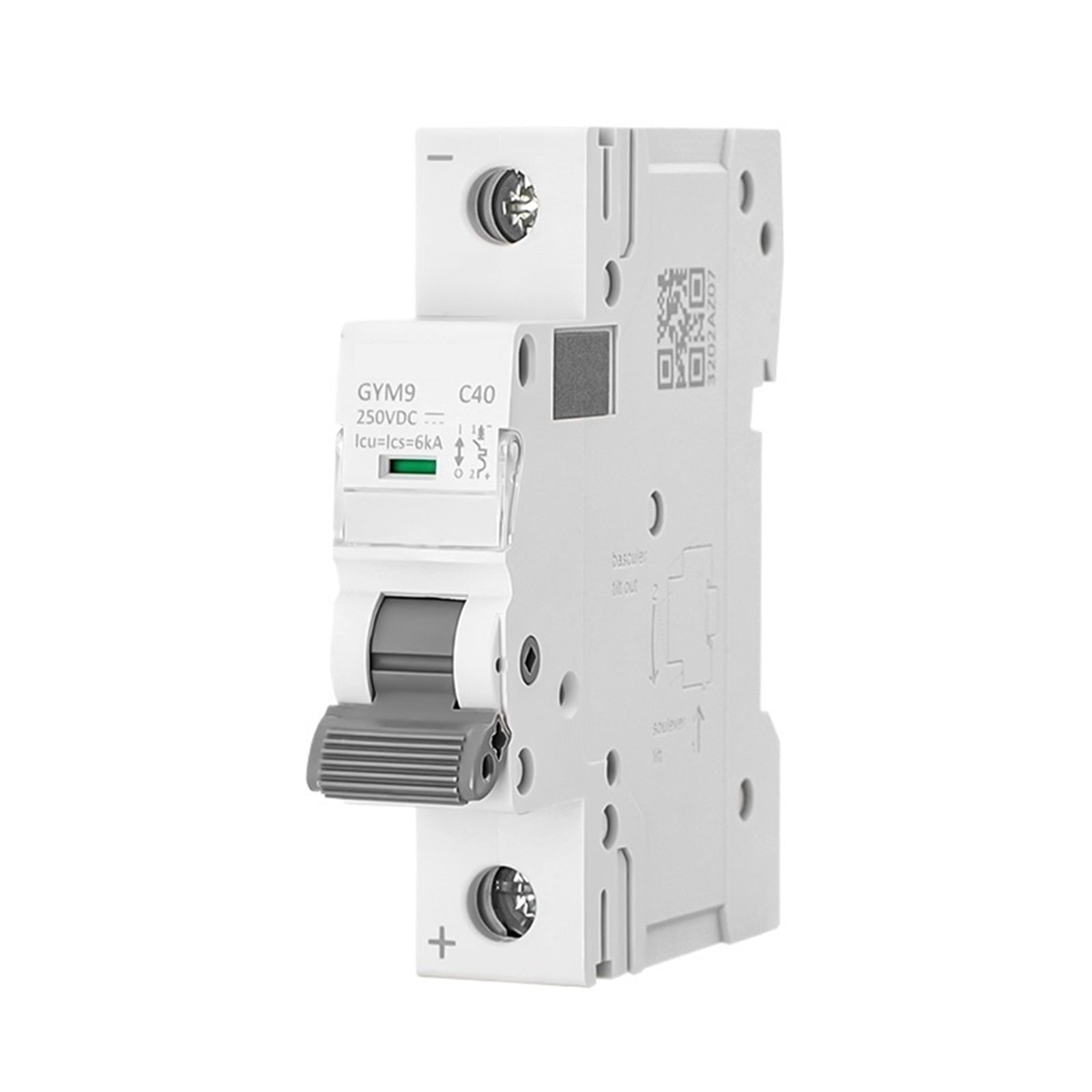 circuit breaker DC MCB 6KA 1P 250VDC Mini Circuit Breaker 6A 10A 16A 20A 25A 32A 40A 50A 63A Solar MCB Din Rail