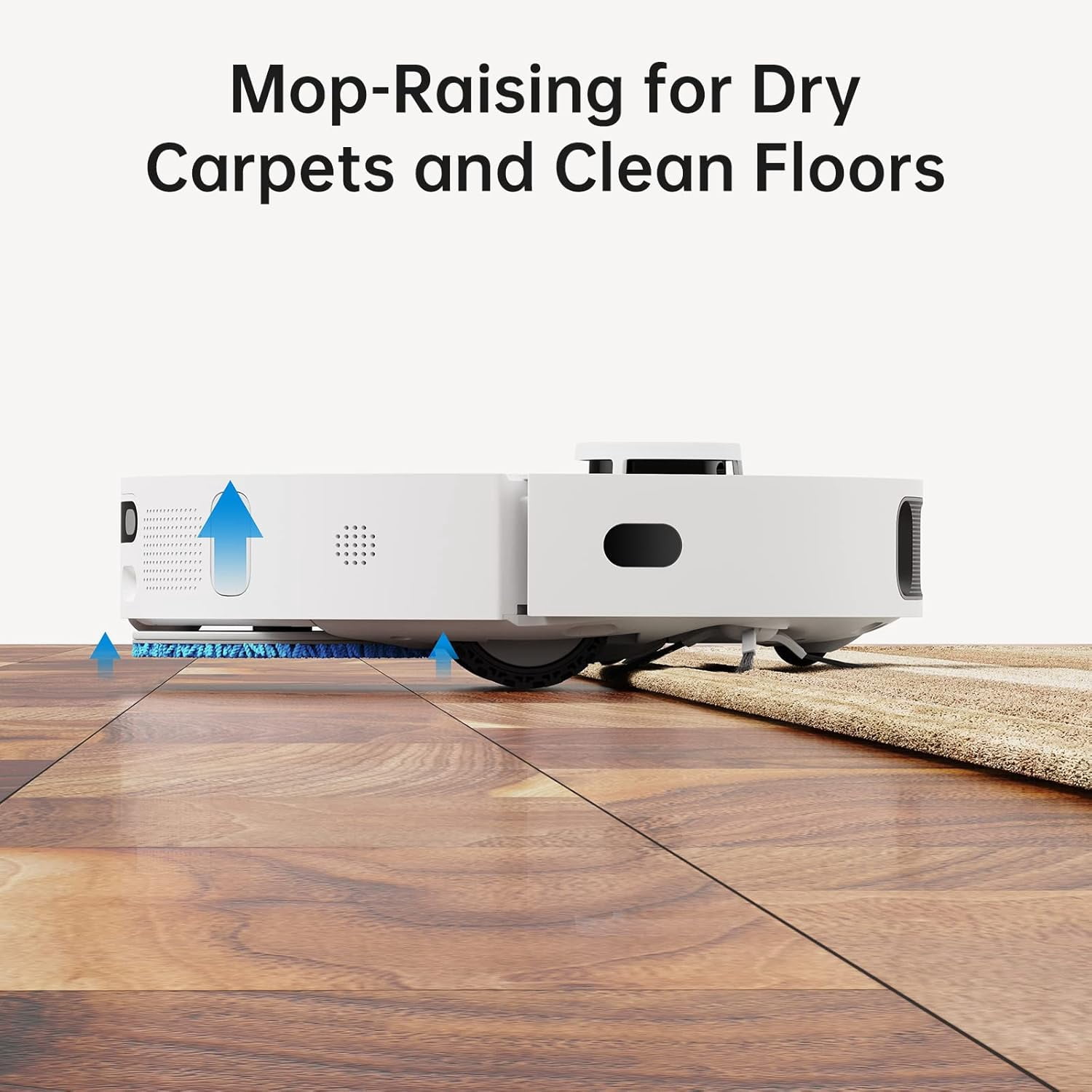 Dreame L10s Ultra Robot Vacuum Cleaning Bundle, 3 Extra Dust Bags, Auto Mop Cleaning and Drying, Self-Refilling and Self-Emptying Base for 60 Days of Cleaning, 5300Pa Suction and AI Navigation