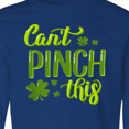thumbnail image 4 of Inktastic St. Patrick's Day Can't Pinch This Hand Lettering Long Sleeve Youth T-Shirt, 4 of 5