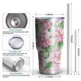 thumbnail image 6 of 30oz Pioneer Flower Tumblers Stainless Steel Tumbler with Lid and Straw,Vacuum Insulated Double Wall Travel Tumbler Cups Mug with Cleaning Brush for Coffee,Tea, 6 of 7