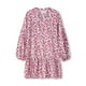 thumbnail image 3 of VISgogo Vestido de primavera para mujer, vestido de manga larga con estampado floral/leopardo con cuello en V, trajes sueltos hasta la rodilla para mujer VISgogo moda, 3 of 9