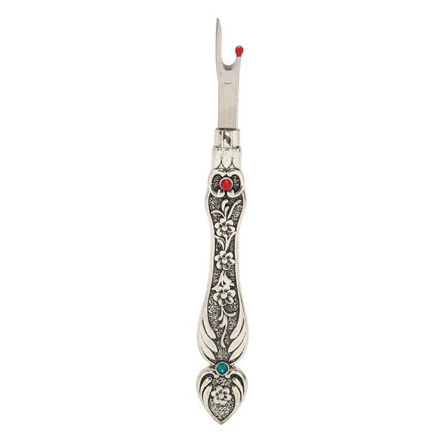 Desgarradores de costura de costura desgarradores de costura Retro plateados de narcisos de diseño protector para bordado ANGGREK Otros