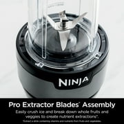Ninja® Nutri-Blender 700-Watt Personal Blender, 2 20 oz Dishwasher-Safe To-Go Cups, BN300
