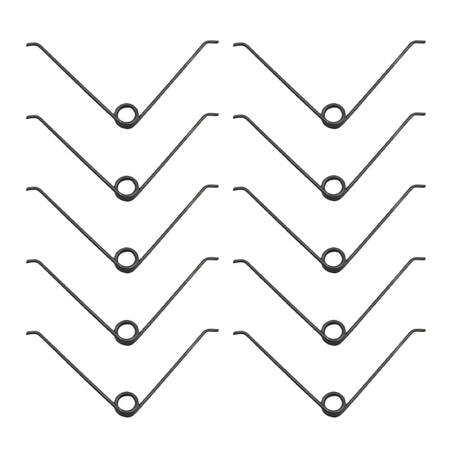 KAKOWELY 10 Pcs Ressorts de Sécateur en Forme de V Ressorts de Remplacement Réutilisables, 3.23"X2.36"X0.07 Pouces