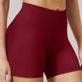 thumbnail image 2 of Women's Seamless Scrunch Lifting Shorts - High Waisted Gym Yoga Shorts, 4-Way Stretch Fabric, Tapered Waistband for Workout, 2 of 4