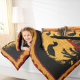 thumbnail image 4 of Manfei Rustic Wild Duck Full Size Comforter Sets,Tropical Botanical Pine Bedding Comforter Set,Natural Landscape Bedding Sets For Boys,Ultra Soft Home Decor Reversible,3-Piece, 4 of 8