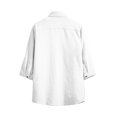 thumbnail image 3 of Siilsaa Men Shirts Short Sleeve Men's Shirts Short Sleeve Button Down Casual Beach Tropical Shirts Holiday(White,M), 3 of 7