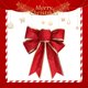 thumbnail image 3 of Cubbon Bow Osnament Gelling Ribbon Decor 5pcs Navidad para Nuevo, 3 of 9
