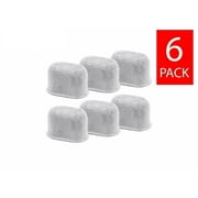 6 Premium Charcoal Water Filters for All Keurig 1.0 2.0 & Breville Coffee Maker