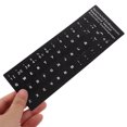 thumbnail image 2 of KAKOWELY 6 Sheets Replacement Keyboard Stickers Spanish Language Stickers Keyboard Layout Sticker,7.09X"X2.56"X0.04", 2 of 4