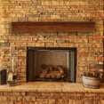 thumbnail image 5 of Duluth Forge 48in. Fireplace Shelf Mantel - Brown Finish - Model# DFSMN48-BR, 5 of 10