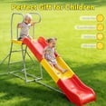 thumbnail image 6 of Kdymod 6.4FT Slide for Kids,Playground Equipment with Climbing Ladder, Water Slide for Kids Backyard,Gift for Boys, Girls,Ages 3-8, 6 of 7