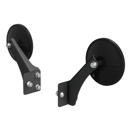 ARIES 3500300 Offroad Jeep Wrangler, Gladiator Half Tube Door Mirrors, 2-Pack Fits select: 2015-2019,2021 JEEP WRANGLER UNLIMITED