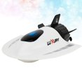 thumbnail image 4 of Mini barco submarino con radiocontrol, juguete acuático genial (blanco), 4 of 7