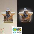 thumbnail image 4 of Star Shaped Energy Saving Night Light Living Room Night Light, Bedroom Night Light, Corridor Night Light, Study Night Light Steppe Yellow Tiger, 4 of 6