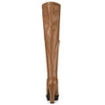 thumbnail image 2 of Unique Bargains Women's Platform Heels Chunky Heel Over Knee High Boots, 2 of 8