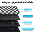 thumbnail image 6 of Checkered Cat Food Mat for Pet Dog Feeting Mats,Pet Feeding Mat for Floor Non-Slip Waterproof, Super Absorbent Cat Bowl Mat, Easy to Clean Eco-Friendly Durable Pet Placemat 19x12in, 6 of 9