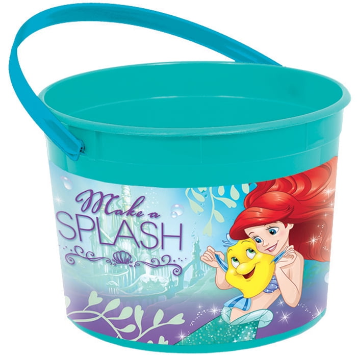 Little Mermaid Plastic Favor Container (Each) - Party ...