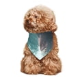 thumbnail image 4 of Naloa Surfing Shark Dog Bandanas 1PC Washable Triangle Dog Scarfs Premium Durable Fabric, for Small Medium Large Dogs and Cats, 4 of 6