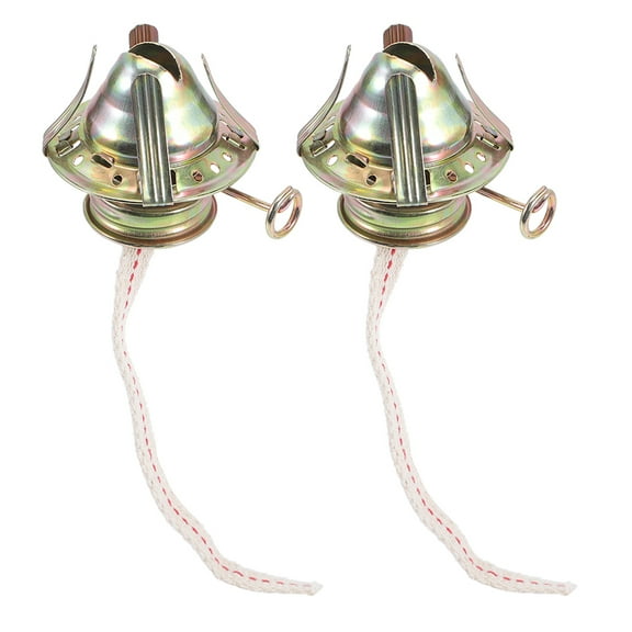 2 Pcs Kerosene Lamp Wick Oil Lamp Wick Kerosene Lamp Burner Vintage Oil Lamps Burner Replacement Lantern Wicks