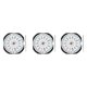 thumbnail image 1 of 3X Accesorios de Reloj Movimiento VX33E VX33 Movimiento de Cuarzo con Ventana de Calendario Doble de Sin Pilas, 1 of 5
