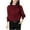 Wine blouse tops for women, variant on USSUMA Women Tops Dressy Casual Long Sleeve, Women's Sheer Mesh Long Sleeve Top Blouse Elegant Mock Neck Shirts for Women Casual Pleated Pullover Tees Fall