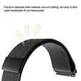thumbnail image 3 of Metal Mesh Quick Release Watch Band Replacement Stainless Steel Strap 18mm For Zenwatch 2 With  Clasp, 3 of 8