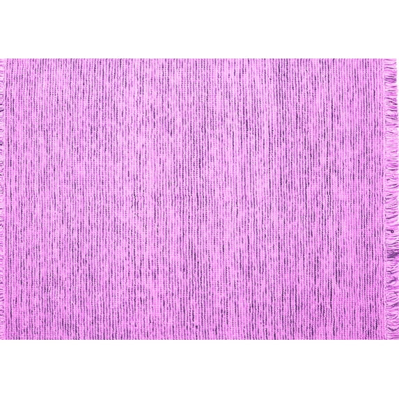 Ahgly Company Indoor Rectangle Abstract Pink Contemporary Area Rugs, 2' x 4'