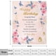 thumbnail image 3 of LHSHID Mom Birthday Unique Birthday Gift Blankets Gift Blanket Flannel Soft and Comfortable Anti static Bed Sofa Blanket 50x60in, 3 of 5