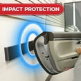 thumbnail image 5 of G-Floor Garage Wall Car Door Protector 1.375" Thick with Adhesive Strip Black 2 Pack 36" x 4", 5 of 10