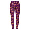 thumbnail image 7 of mgoYE Halloween Pjs Pants Women High Waisted Tummy Control Printed Soft Stretchy Workout Yoga Pants Womens Leggings Size M, 7 of 7