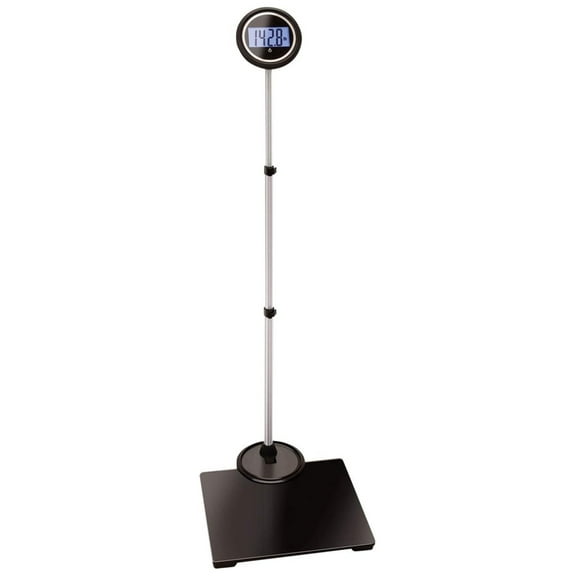 TriGol International Digital Body Weight Bathroom Scale with Extendable Display - Supports Up to lbs.