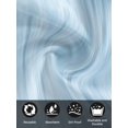 thumbnail image 7 of Light Blue Cloth Napkins Set of 6 Reusable Dinner Napkins, Modern Abstract Art Ombre Striped Cocktail Napkin Washable Table Napkins for Wedding/Holiday Party/Baby Shower 20"x20", 7 of 7