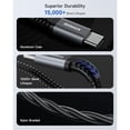 thumbnail image 5 of USB C To 3.5mm Headphone and Charger Adapter, 2 in 1 USB C To Aux Audio Jack with PD 60W Fast Charging Adapter Cable Cord for Galaxy S23/S22/S21/S20 Ultra, IPad Pro, Pixel, 5 of 6