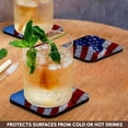 thumbnail image 3 of 3drose, American Flag., Set of 8 Coasters - Soft, 3 of 7