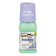 Imodium A-D Anti-Diarrheal Mint Flavor Liquid For Ages 6 Years And Up - 4 Oz, 2 Pack