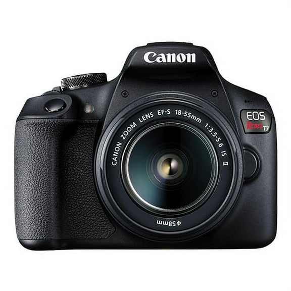 Canon EOS Rebel T7 24.1MP DSLR Camera with EF-S 18-55mm f/3.5-5.6 IS II Lens - International Version (International Version)