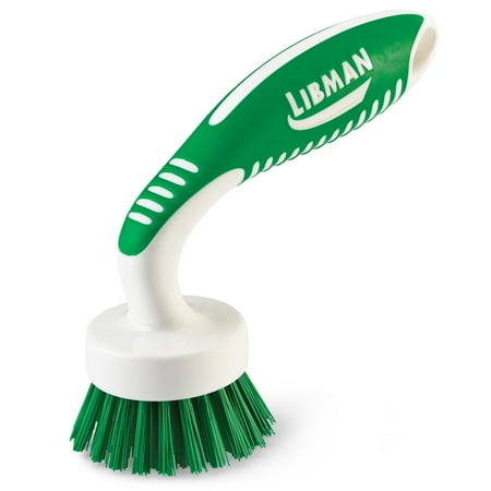 Nickel Kitchen Brush - Libman Curved Kitchen Brush