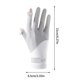 thumbnail image 3 of Silk Gloves - Splicing Ice Silk Sun Protection GlovesGrey, 3 of 5