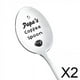 thumbnail image 1 of Cucharón de sopa,Cuchara de acero inoxidable grabada,regalo portátil,Regalos para el día ,cuchara de cocina multiusos,Regalos para el día para papá,cuchara para, 1 of 8