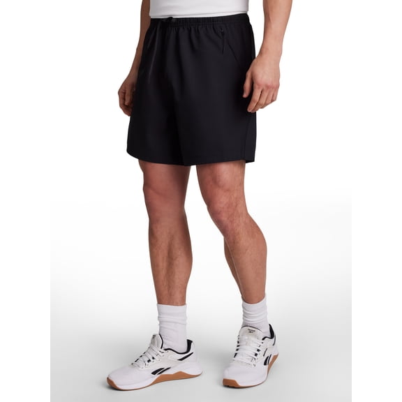 Reebok Men's and Big Men's Match Woven Short, 6" Inseam, Sizes XS-5XL
