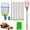 Blue, variant on Fruit Picker Pole with Basket Telescoping, Adjustable High Reach Fruit Catcher for Apple Avocado Citrus Mango