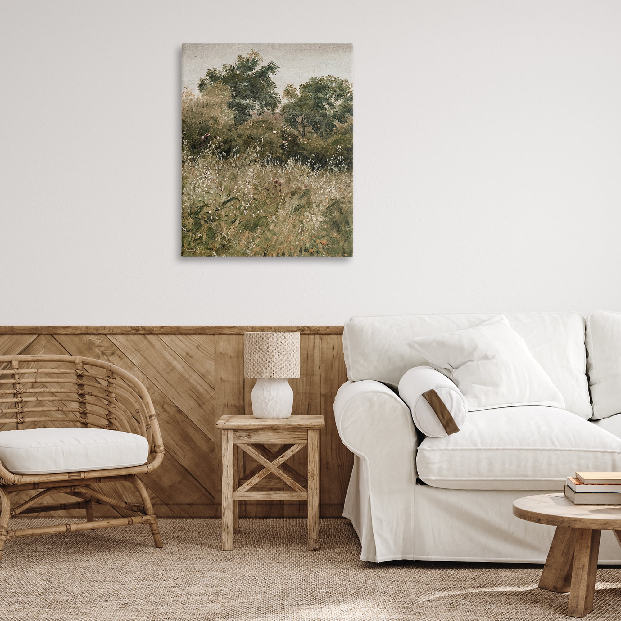 Dense Forest Thicket Canvas Wall Art, design by Lettered and Lined