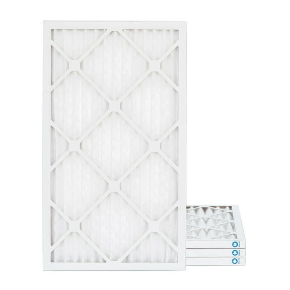 12x25x1 MERV 8 ( MPR 600, FPR 5-6 ) 1" Air Filters for AC & Furnace. 4 Pack. Exact Size: 11-1/2 x 24-1/2 x 3/4