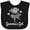 AB-Black, variant on Inktastic Grammie Girl Ballerina Monkey Girls Baby Bib