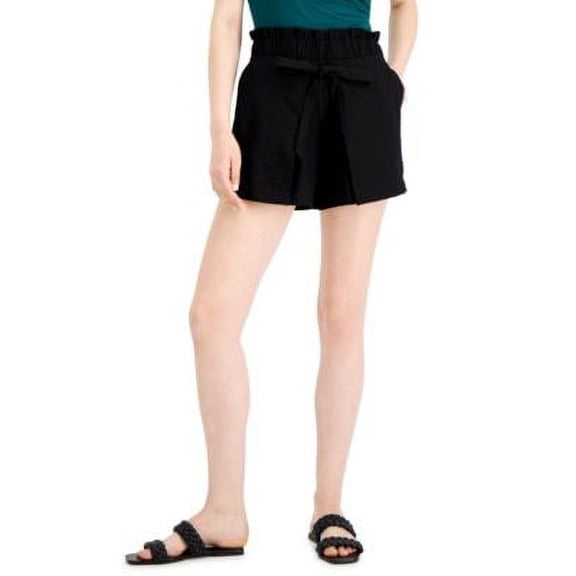 MSRP $60 Inc International Concepts Womens Faux-Wrap High Rise Shorts Size Small