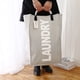 thumbnail image 4 of Cateissary Cesto de ropa sucia plegable, cesto de ropa sucia grande, cesto clasificador, bolsa de ropa sucia de tela Oxford con mango de aluminio Almacenamiento y organización del hogar, 4 of 6