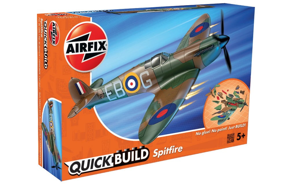 Airfix J6000 Quick Build Spitfire Plastic Kit