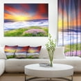 thumbnail image 1 of Sunrise with Blooming Flowers, 1 of 3
